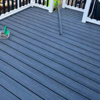 Revêtement de sol en composite bois-plastique (WPC) de haute qualité au design moderne, antidérapant, imperméable, avec gaufrage 3D