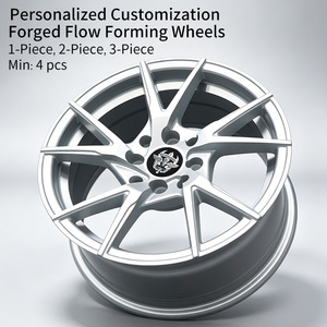 Jantes personnalisées d'usine FLowtone Wheels, 15 pouces, 4x100/114.3, jantes JDM, jantes en alliage, jantes pour voiturettes de golf, Polo, Civic, Fit - Product Image 2