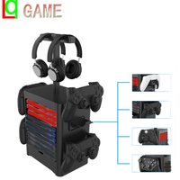 Accessoires de jeu pour PS5 pour PS4 pour Xbox series rack vertical stand can storage game disc controller and headphone