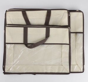 Sac d'emballage pour draps de <span class=keywords><strong>lit</strong></span> et couettes couverture sac plastique pour couverture bébé avec fenêtre - Product Image 5