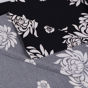 Estampado de flores 100% poliéster <span class=keywords><strong>doble</strong></span> lados de micro interlock ITY tela para tops de verano - Product Image 5
