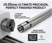 Cutter laser à fibre CNC industriel professionnel HN-60245SN 1500W-12000W à couple élevé, longueur de charge 6M, pour découpe de tubes, Cypcut
