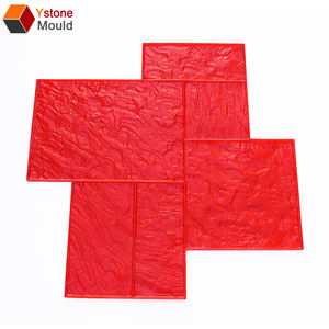 Tapis de tampons de béton flexible en polyuréthane, à motif de pierre, moules de tampons de sol - Product Image 1