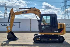 Excavadora Japonesa Caterpillar 307D de 7 Toneladas para Granja con EPA - Product Image 3