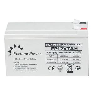 Batterie 12v 7ah sans entretien pour éclairage d'urgence, batterie solaire 12v 7ah, batteries AGM 7ah, batteries 12v 7ah - SLA rechargeable 12v - Product Image 4