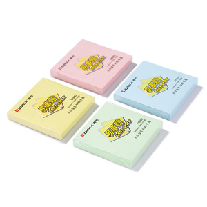 Comix Easy-to-Use <b>Sticky</b> <b>Notes</b> 76x76mm Square Paper Memo Pad D5002 100 Sheets Color Scheme - Product Image 1
