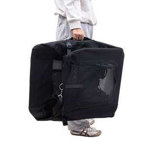 Multifunction Indoor Outdoor Nylon Pet <b>Crate</b> with Mesh Mat Collapsible Soft <b>Dog</b> Cat Bag Portable Pet Soft <b>Crate</b> - Product Image 6