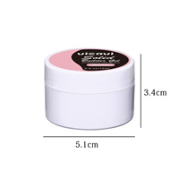Adhésif d'extension d'ongle solide antiadhésif sculpté à la main moulage porte-papier gratuit Extension rapide Gel solide constructeur pour salon de manucure