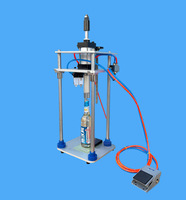 Machine de capsulage semi-automatique pour bouteilles de bière et de soda de brasserie, capsuleuse électrique pneumatique en plastique de qualité alimentaire