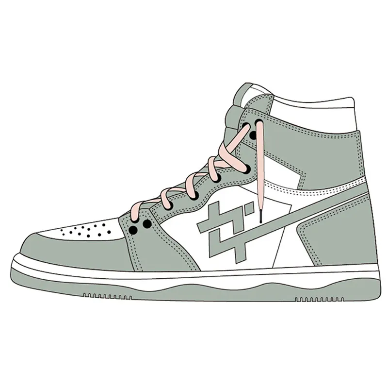 White s High Top Graffiti Boys Sneakers Zapatillas Sb aj Low High Cut Casual Leather Shoes Oem Custom Designer Sneaker