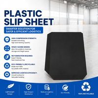 Vente directe du fabricant, feuille de plastique HDPE noire de haute qualité, feuille de couche plastique pour machine à pousser et à tirer