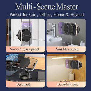 Soporte magnético giratorio <span class=keywords><strong>para</strong></span> teléfono móvil de coche de 360 grados, ventosa de vacío, instrumento de consola de teléfono de fácil acceso - Product Image 6