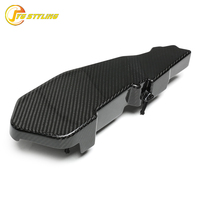 Cache-borne de batterie en fibre de carbone sèche de type remplacement, accessoires de compartiment moteur pour BMW M5 G90 G99