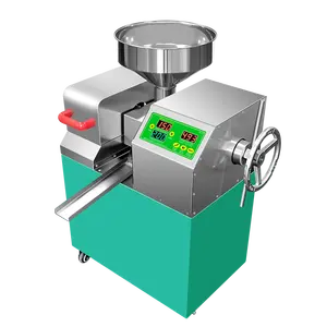 Mini Commercial Use Oil Press Machine Sunflower Sesame Coconut Peanut Oil Extractor Vegetable Seeds Oil Pressers