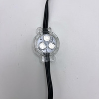 Luces LED de Punto de 30 mm, 12 V, IP67, para Paisajes Exteriores, Navidad, Fiestas, RGB, SMD5050, Precio de Fábrica