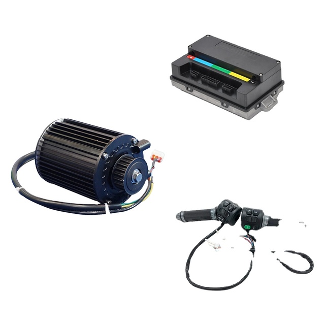 QS 90 1000W Mid Drive Motor EM50SP Controller Kits QS MOTOR QS90 72V 55KPH Waterproof Brushless for Electric Scooter SIAECOSYS