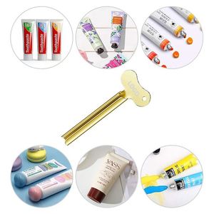 2025 New Arrival <b>Metal</b> Toothpaste Tube Squeezers Hair Salon Stainless Steel Beauty Tool Key <b>Roller</b> Squeezer for Promotion - Product Image 2
