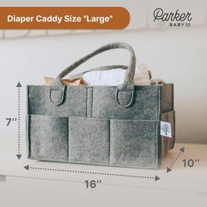 Bệnh Viện Parker Vườn Ươm Lưu Trữ Bin Và Xe Tổ Chức Tã Và Khăn Lau Em Bé Thường Xuyên Lưu Trữ Bé Tã Caddy - Product Image 6