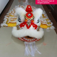 LD09 Costume de Danse du Lion Traditionnel pour Adulte, Tête de Lion, pour Célébration du Nouvel An Chinois, Équipement d'Arts Martiaux, Cinq Mille Ans