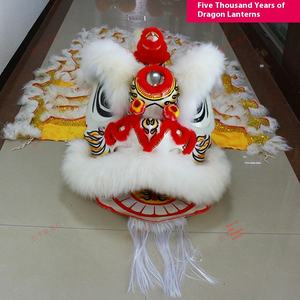 ชุดการแสดงเชิดสิงโตแบบดั้งเดิม LD09 ทำจากขนสัตว์ สำหรับผู้ใหญ่ ใช้ในงานฉลองตรุษจีน อุปกรณ์ศิลปะการต่อสู้ - Product Image 6