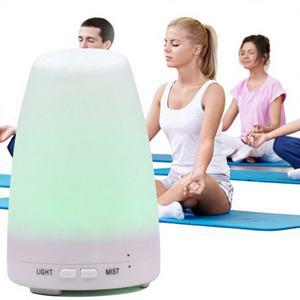 Diffuseur d'arômes ultrasonique Source 0,5 L blanc, type brume, à brancher, avec contrôle de la lumière et de la brume, pour la maison et le bureau - Product Image 2