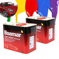 Peinture de finition automobile Bormar, séchage rapide, peinture transparente polyuréthane 2K pour la réparation de la carrosserie