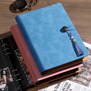 Carnet à feuilles mobiles <span class=keywords><strong>avec</strong></span> couverture élégante, toucher agréable, grande praticité, adapté pour carnet de <span class=keywords><strong>photos</strong></span> manuel, classeur, carnet de notes - Product Image 1