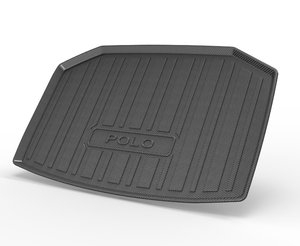 Protector de Maletero de Coche con Textura de Fibra de Carbono TPE, Moldeado al Vacío 3D/5D - Para <span class=keywords><strong>VW</strong></span> <span class=keywords><strong>POLO</strong></span> <span class=keywords><strong>TRACK</strong></span> - Product Image 2