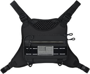 Muestra Gratuita de Bolso Táctico Pequeño para Pecho, Impermeable, para Exteriores, EDC, Bolso Bandolera Pequeño - Product Image 1