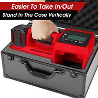 Mallette de rangement pour compresseur d'air Milwaukee M18 Gonfleur 2848-20 | Sac de transport antichoc pour pompe à air (étui uniquement)