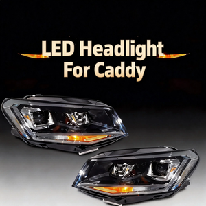 Phares LED pour <span class=keywords><strong>Caddy</strong></span> <span class=keywords><strong>MK4</strong></span> 2015-2020 6000K 12V Plug-and-Play Nouvelle Version Améliorée avec 8000 Lumens - Product Image 2