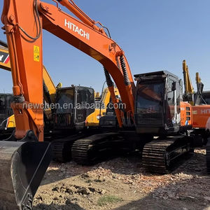 Excavadora Hitachi de 21 toneladas con bajas horas de trabajo usadas, motor Komatsu Original certificado por CE/EPA, caja de cambios con bomba controlada por PLC - Product Image 1
