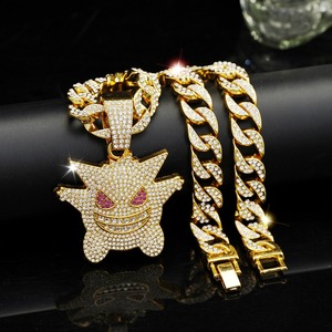 Top Selling Drip Name Custom Moissanite Hiphop Pendant 14k Gold Plated <b>Iced</b> <b>Out</b> Rapper Pendant For <b>Chain</b> Available for Sale - Product Image 4