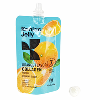 Emballage liquide en plastique Doypack 250Ml Litchi Mangue Orange Squeeze Bag Jus Gelée Aluminium Stand up Spout Pouch pour boisson