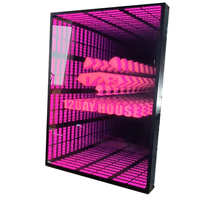 Autocollants muraux en miroir acrylique 3D personnalisés en forme de plumes pour salon et chambre, autocollants décoratifs en ABS auto-adhésifs pour la maison