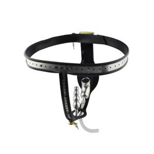 Sabuk Kesucian Dewasa AM-SM255 dari Baja Anti Karat untuk Pria Gay, Mainan Seks dengan Kateter Manik <span class=keywords><strong>Anal</strong></span> - Product Image 3