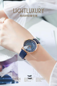 Reloj de Cuarzo de Cuero para Mujer, Elegante y Delgado, de Alta Gama, Minimalista, en Oferta - Product Image 5