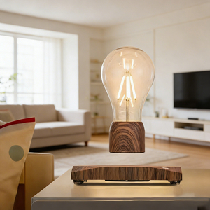 HCNT ABS Plug-In Intelligent Creative Gifts Bulb <b>Table</b> <b>Lamp</b> Magnetic Levitating Floating Light for Home Personalized Gifts - Product Image 2