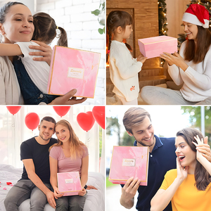 Coffrets Cadeaux <span class=keywords><strong>de</strong></span> Luxe Personnalisés 2024 pour Femmes et Mamans : Gobelets à Vin <span class=keywords><strong>de</strong></span> Mariage pour Sœurs, Idéal pour la Saint-Valentin (Vente en Gros) - Product Image 6