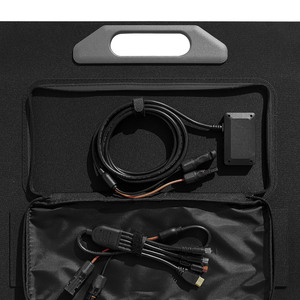 Pannello Solare HPBC Full Black 100W 200W Portatile con USB per Stazione di Alimentazione Portatile - Vendita Calda - Product Image 2