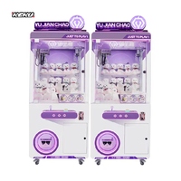 Produits d'arcade personnalisés pour intérieur : machine à griffes avec accepteur de billets, jeux à monnayeur pour peluches, machine à griffes de haute qualité