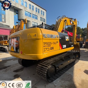 Excavadora Usada Caterpillar 320D 320GC 323GX 336, Excavadora de Orugas de 20 Toneladas, Equipo de Construcción, Maquinaria para Movimiento de Tierras, Certificación CE - Product Image 1