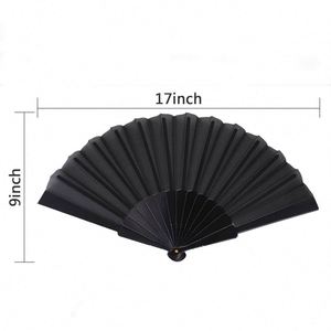 Éventail pliant personnalisé avec texte et logo, design durable et portable pour les fêtes, la décoration de célébrations et la promotion commerciale - Product Image 2
