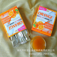 Slim Fit Fruit Flavored Citroensap & Gemengd Fruitsap met Fruitpoeder L-Carnitine Palatinose & Polydex 5g X10 zakjes