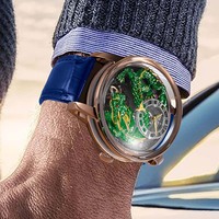 PINDU 6632 développe et conçoit de nouvelles montres mécaniques automatiques pour hommes, montres de luxe de haute qualité de 45,5 mm, montre-bracelet pour homme, cadeau pour homme