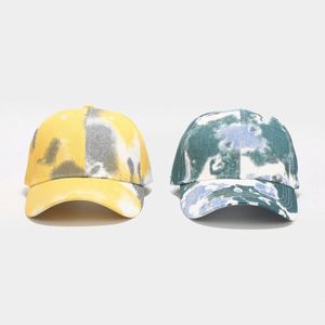 หมวกเบสบอลผ้าฝ้ายย้อมสีแบบ 6 แผง ปักโลโก้ตามสั่ง - Product Image 2