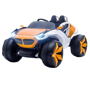 全新设计的儿童汽车玩具，定制电动玩具车，适合2至4岁儿童，带遥控器，4轮，12V电池 - Product Image 3
