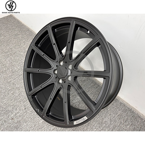 Nouvelles jantes en alliage d'aluminium forgé Mercedes de 22 pouces pour G Class Wagon W464 G63, design multi-branches, finition noire - Product Image 3