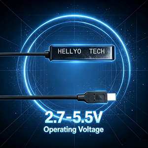 สายต่อขยาย IFA01 Hellyo Mini USB พร้อมตัวรับสัญญาณอัจฉริยะ IR สายเคเบิล LED แสดงผล ตัวรับสัญญาณเซ็นเซอร์ สายต่อขยายพร้อมพอร์ต USB - Product Image 4