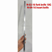 Accessoires pour machine à gants d'ordinateur : Couteau fourche N-02-16 10G, Couteau d'insertion N-04-16